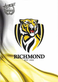 2016 Select AFL Certified #161 Richmond Tigers Front